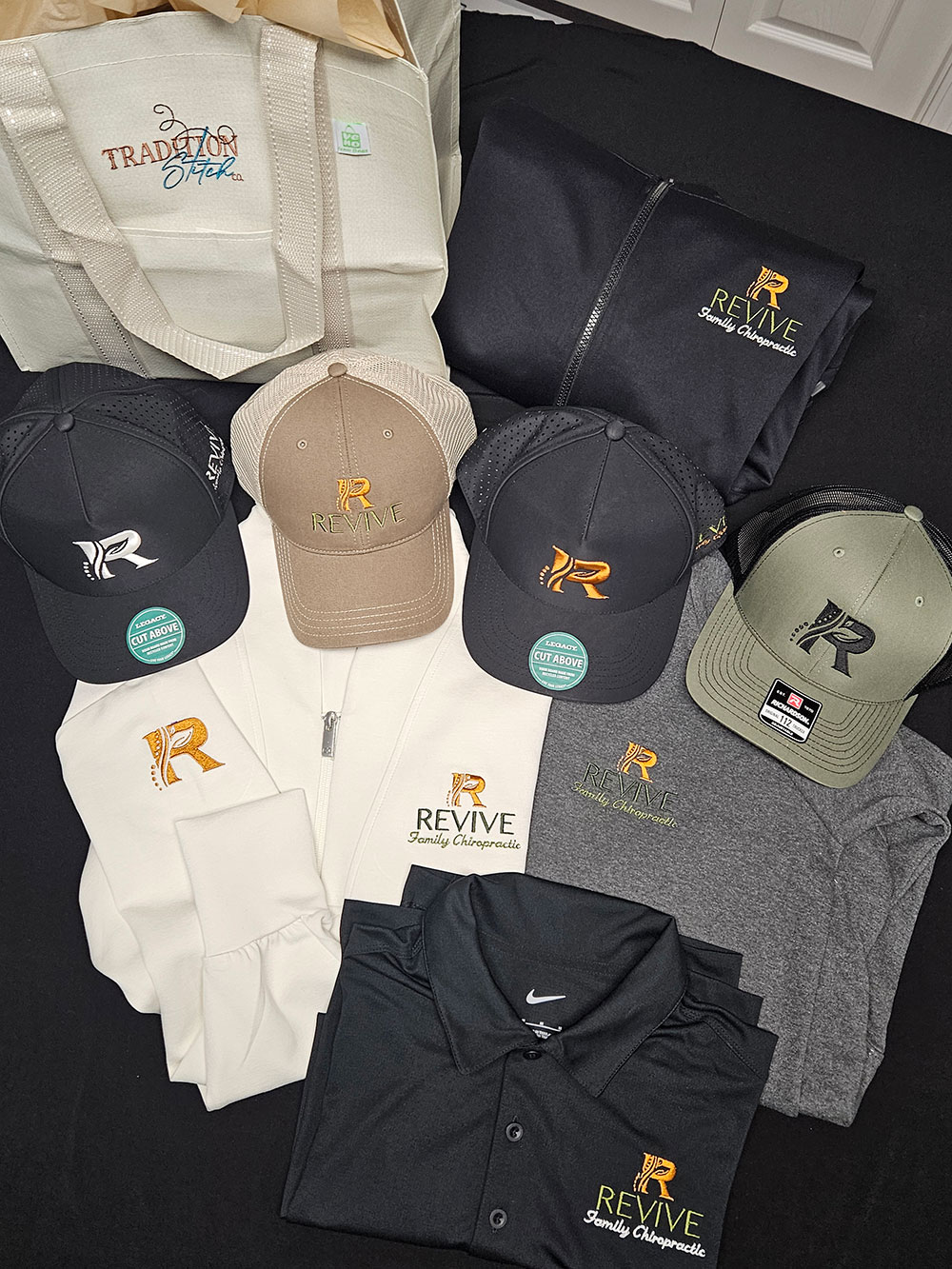 Embroidery & Apparel — Tradition Graphic Solutions